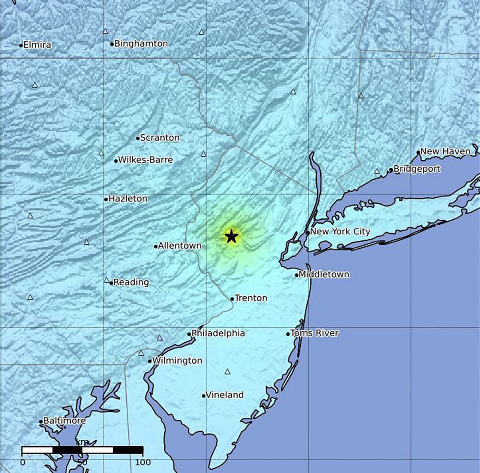 Σεισμός στη Νέα Υόρκη