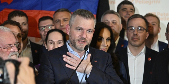 Ο νέος πρόεδρος της Σλοβακίας Πέτερ Πελεγκρίνι