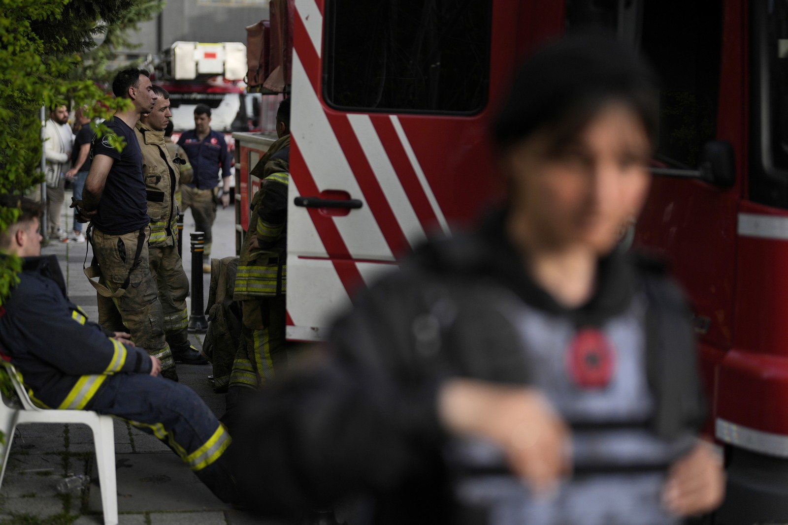 Φωτιά σε πολυκατοικία στην Κωνσταντινούπολη