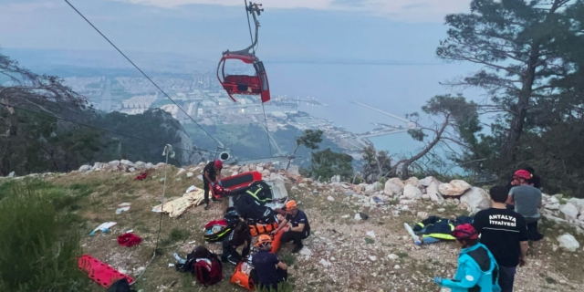 Ατύχημα με τελεφερίκ στην Τουρκία