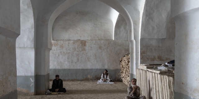Τζαμί στο Αφγανιστάν. Εικόνα αρχείου