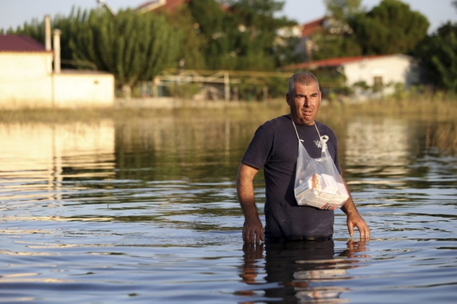Πλημμύρες στον Παλαμά Καρδίτσας