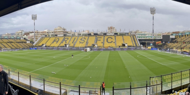 Το γήπεδο "Κλεάνθης Βικελίδης" στη Θεσσαλονίκη