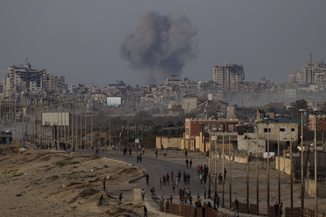 Βομβαρδισμοί του Ισραήλ στην κεντρική Γάζα