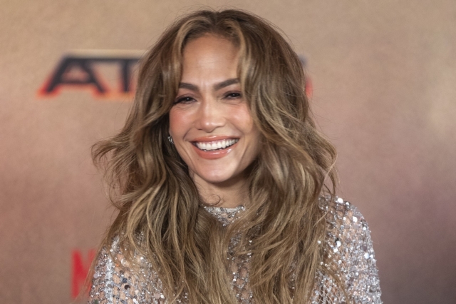 H Jennifer Lopez κατά τη διάρκεια της ταινίας 'Atlas' στο Μεξικό