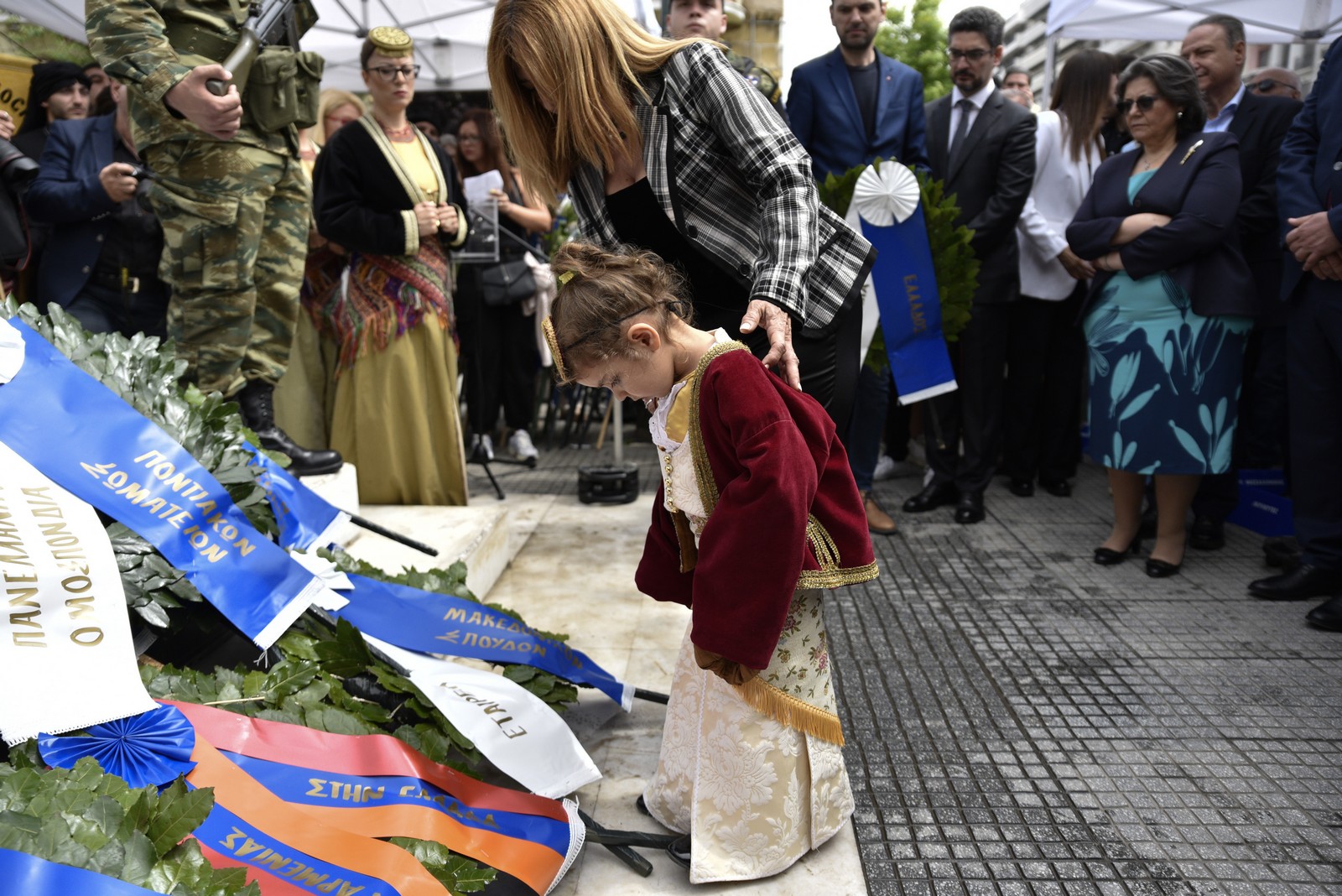 Εκδήλωση μνήμης της Γενοκτονίας των Ελλήνων Ποντίων, πλατεία Αγίας Σοφίας, Θεσσαλονίκη, 19 Μαΐου 2024
