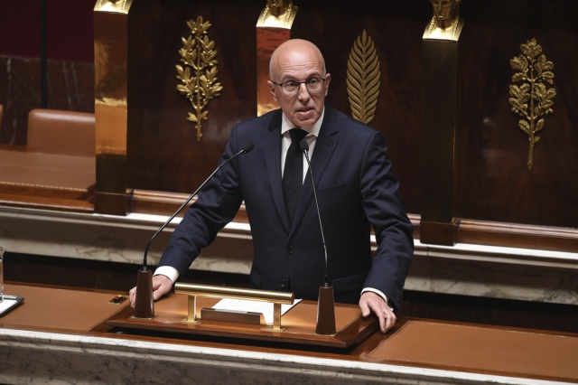 Ο πρόεδρος του γκωλικούς κόμματος, Γαλλία, Ερίκ Σιοτί (φωτογραφία αρχείου)