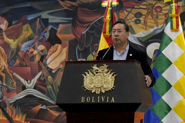 Ο πρόεδρος της Βολιβίας Λουίς Άρσε