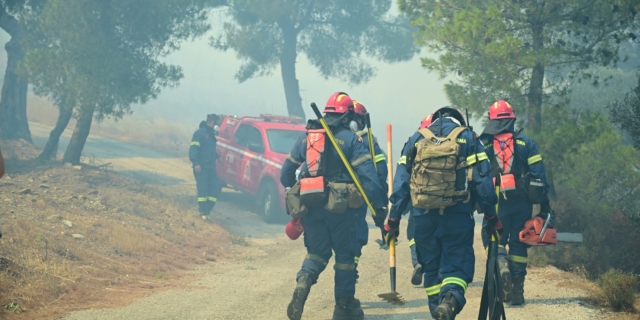 Πυρκαγιά στην Πλάκα Κερατέας