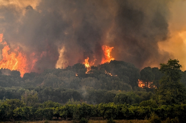 Φωτιές: Ολονύχτια μάχη με τις φλόγες σε Ηλεία και Αχαΐα – Μπαράζ εκκενώσεων