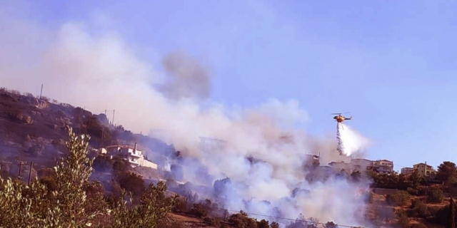 Φωτιά στο Κρανίδι: “Έχουν καεί αυλές σπιτιών” λέει στο NEWS 24/7 ο αντιπεριφερειάρχης Αργολίδας