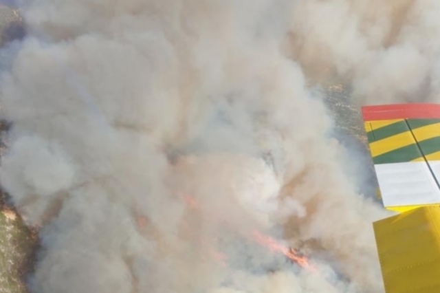 Κύπρος: Μεγάλη πυρκαγιά στην ορεινή Λεμεσό λόγω βεγγαλικών