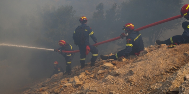 Μεγάλη φωτιά στη Λιβαδειά