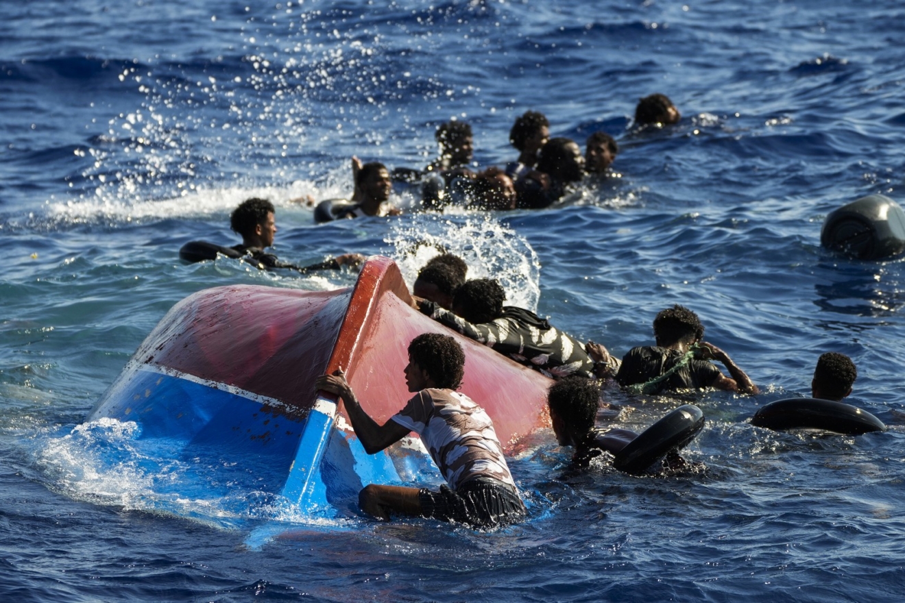 Ναυάγιο με μετανάστες στη Μεσόγειο, φωτογραφία αρχείου