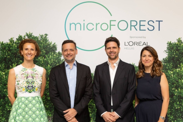 Ένα micro Forest φυτεύεται στην καρδιά της Αθήνας από τη L’Oréal Hellas