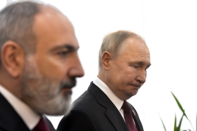 Οι πρόεδροι Ρωσίας και Αρμενίας