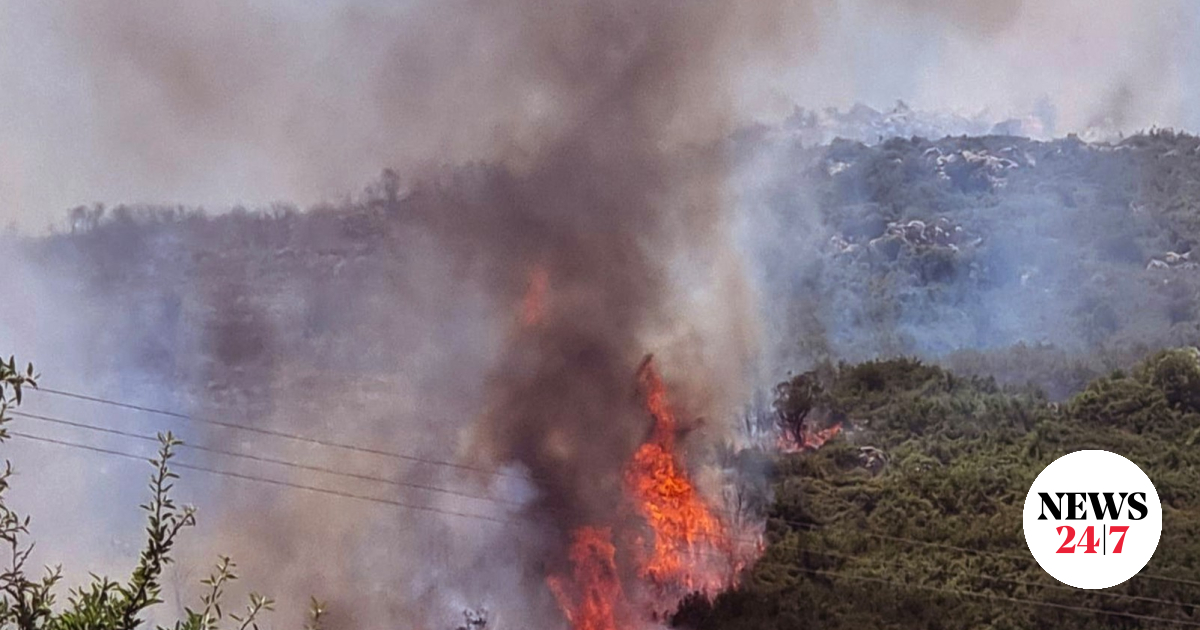 Three arrests for fires in Nea Smyrni, Syros and Drama