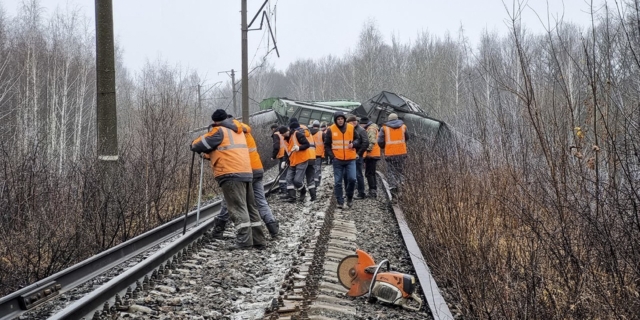 Αμαξοστοιχία στη Ρωσία (φωτογραφία αρχείου)