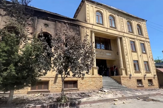 Η συναγωγή στο Dagestan που σημειώθηκε ένοπλη επίθεση