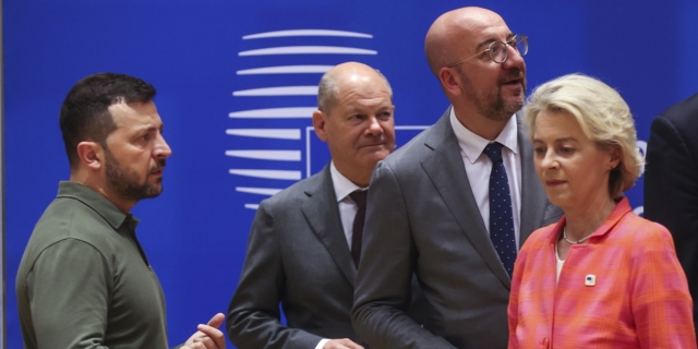 Ευρωπαίοι ηγέτες στη Σύνοδο Κορυφής στις Βρυξέλλες