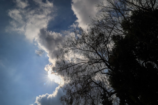 Σύννεφα στον ουρανό της Αθήνας (φωτογραφία αρχείου)