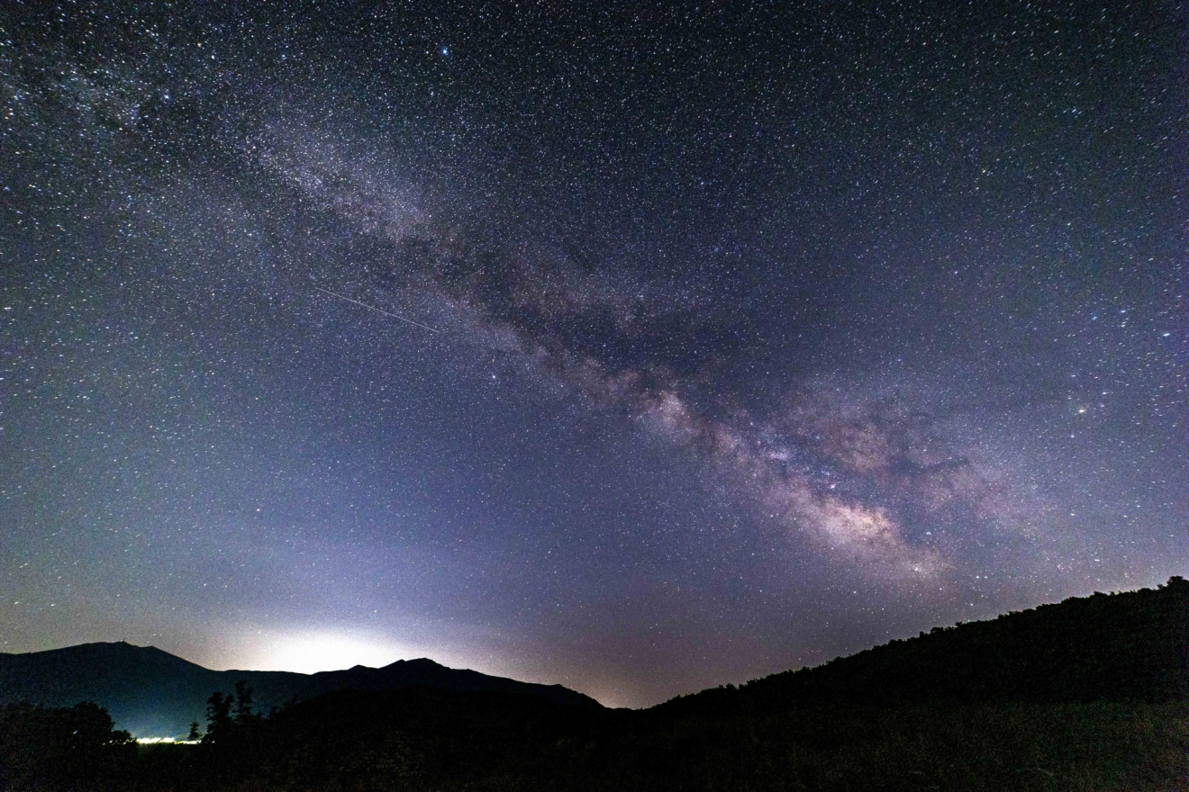 Απεικόνιση του Γαλαξία κοντά στη Ξάνθη