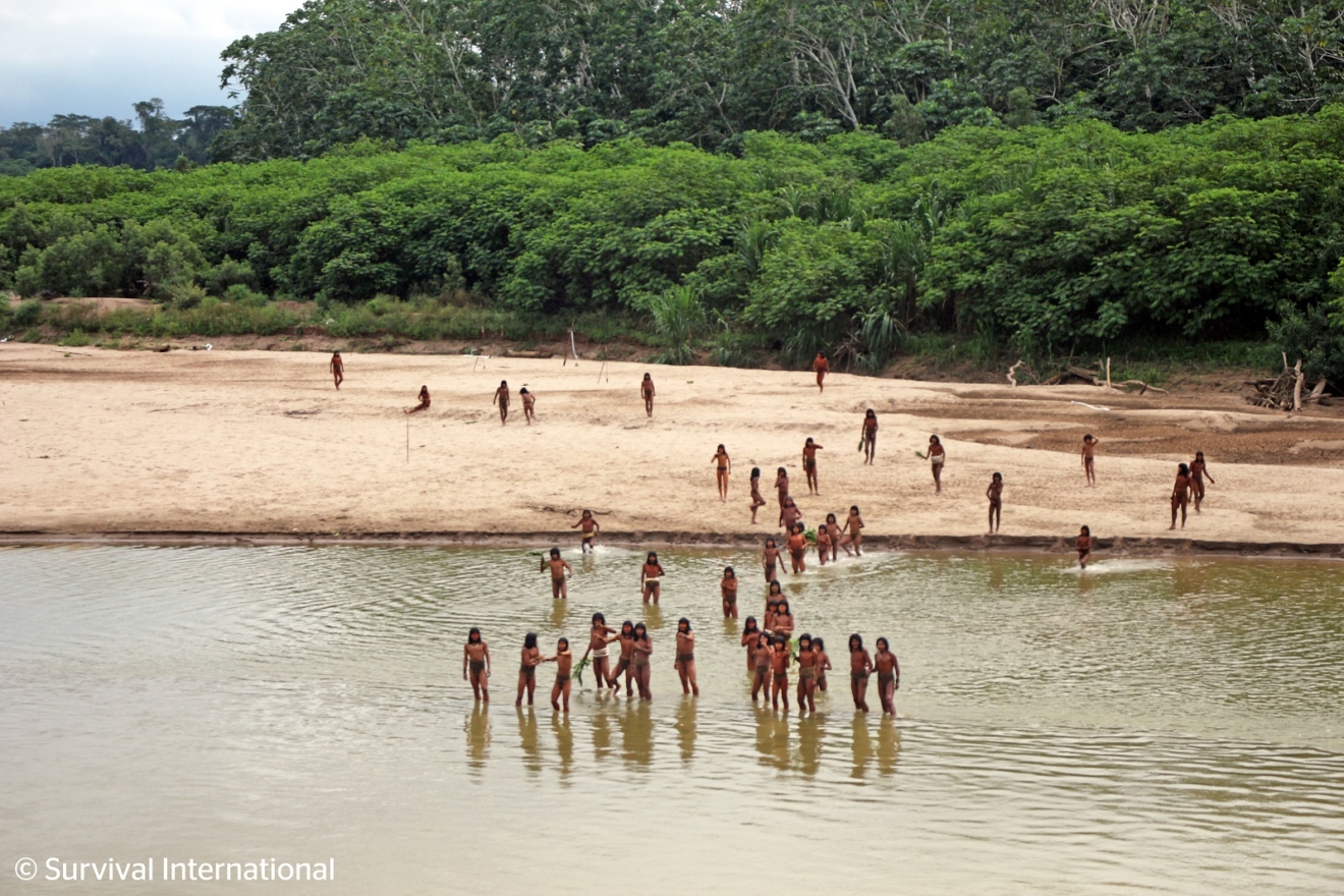 Σπάνια εμφάνιση της φυλής Mashco Piro στον Αμαζόνιο – Συγκλονιστικές φωτογραφίες
