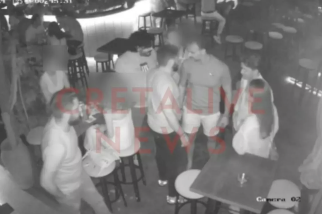 Ηράκλειο: Βίντεο από τον άγριο ξυλοδαρμό του Ελληνοκαναδού σε μπαρ – Πώς ξεκίνησε το επεισόδιο
