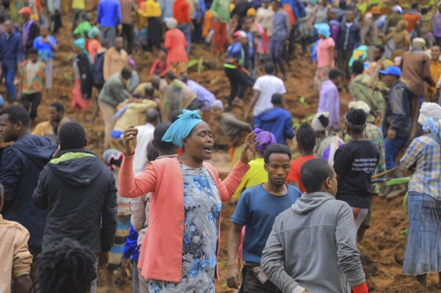 Αιθιοπία: Στους 257 αυξήθηκε ο αριθμός των νεκρών από την πρόσφατη κατολίσθηση