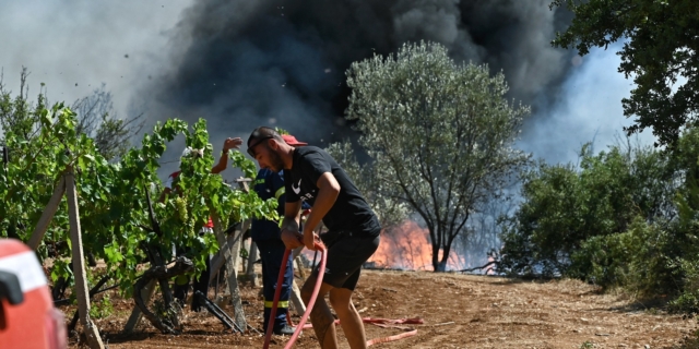 Φωτιά στην Κορινθία