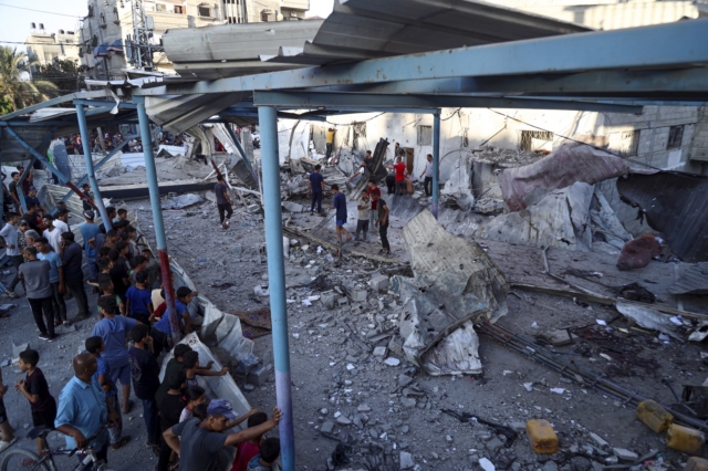 Ισραηλινή αεροπορική επιδρομή σε σχολείο στη Γάζα