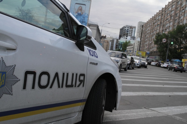 Περιπολικό της ουκρανικής αστυνομίας