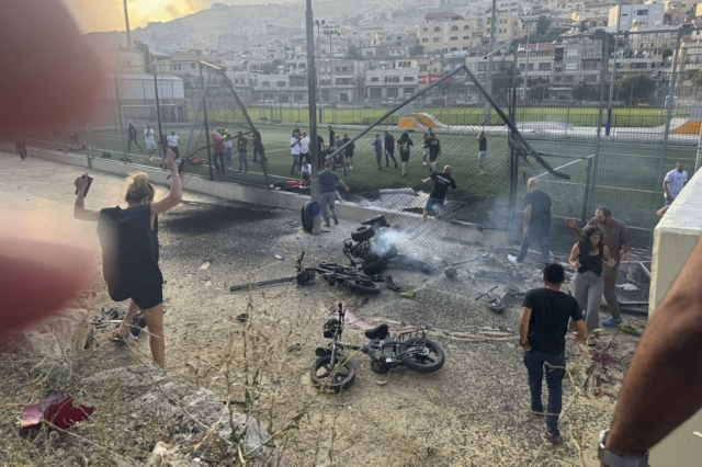 Επίθεση με ρουκέτες σε γήπεδο ποδοσφαίρου στο Γκολάν
