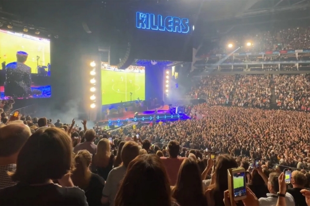 The Killers: Σταμάτησαν τη συναυλία τους στο Λονδίνο για το φινάλε του ημιτελικού του Euro