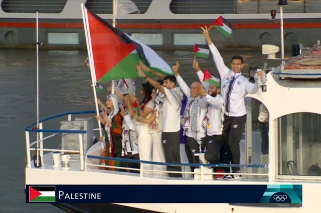 Ολυμπιακοί Αγώνες: Η είσοδος της Παλαιστίνης στην Τελετή Έναρξης
