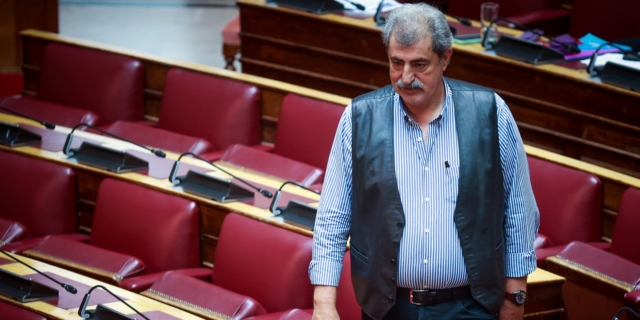 Ο Παύλος Πολάκης στη Βουλή