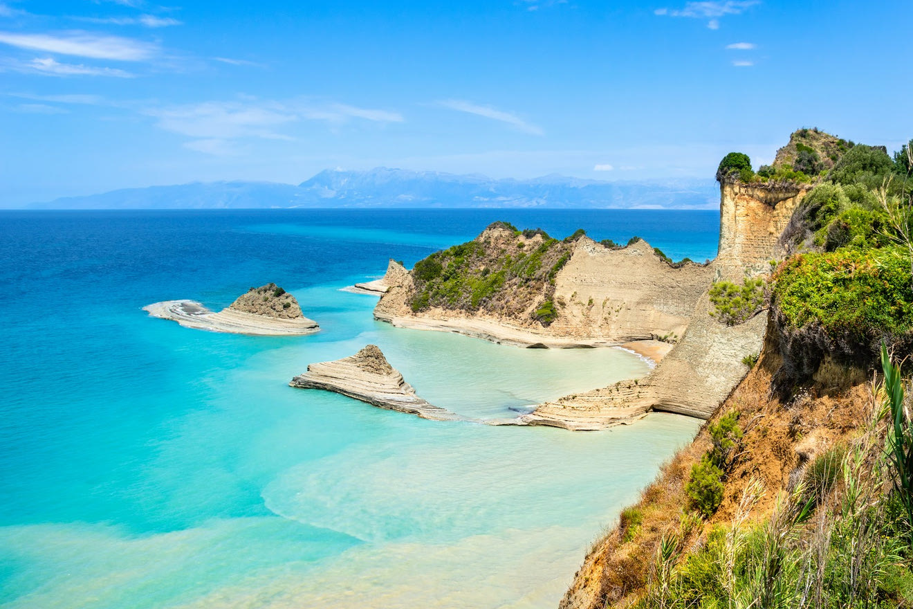 Ακρωτήρι Δράστη, Κέρκυρα