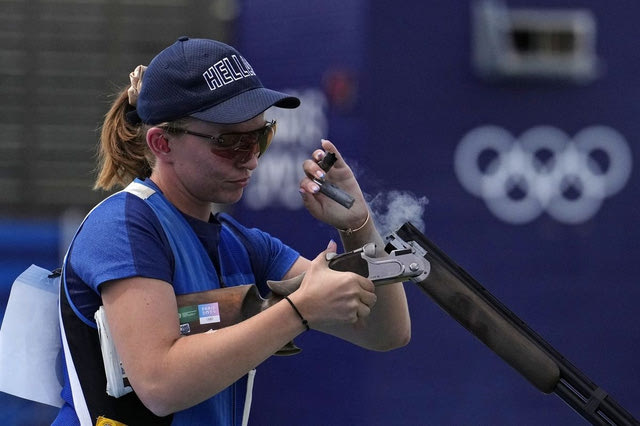 Ολυμπιακοί Αγώνες, σκοποβολή: Η Εμμανουέλα Κατζουράκη κατέλαβε την 5η θέση στον τελικό του σκιτ γυναικών