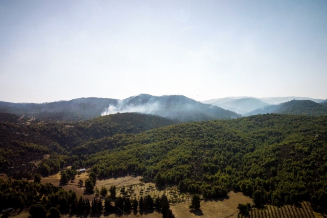 Αναζωπύρωση στην Εύβοια