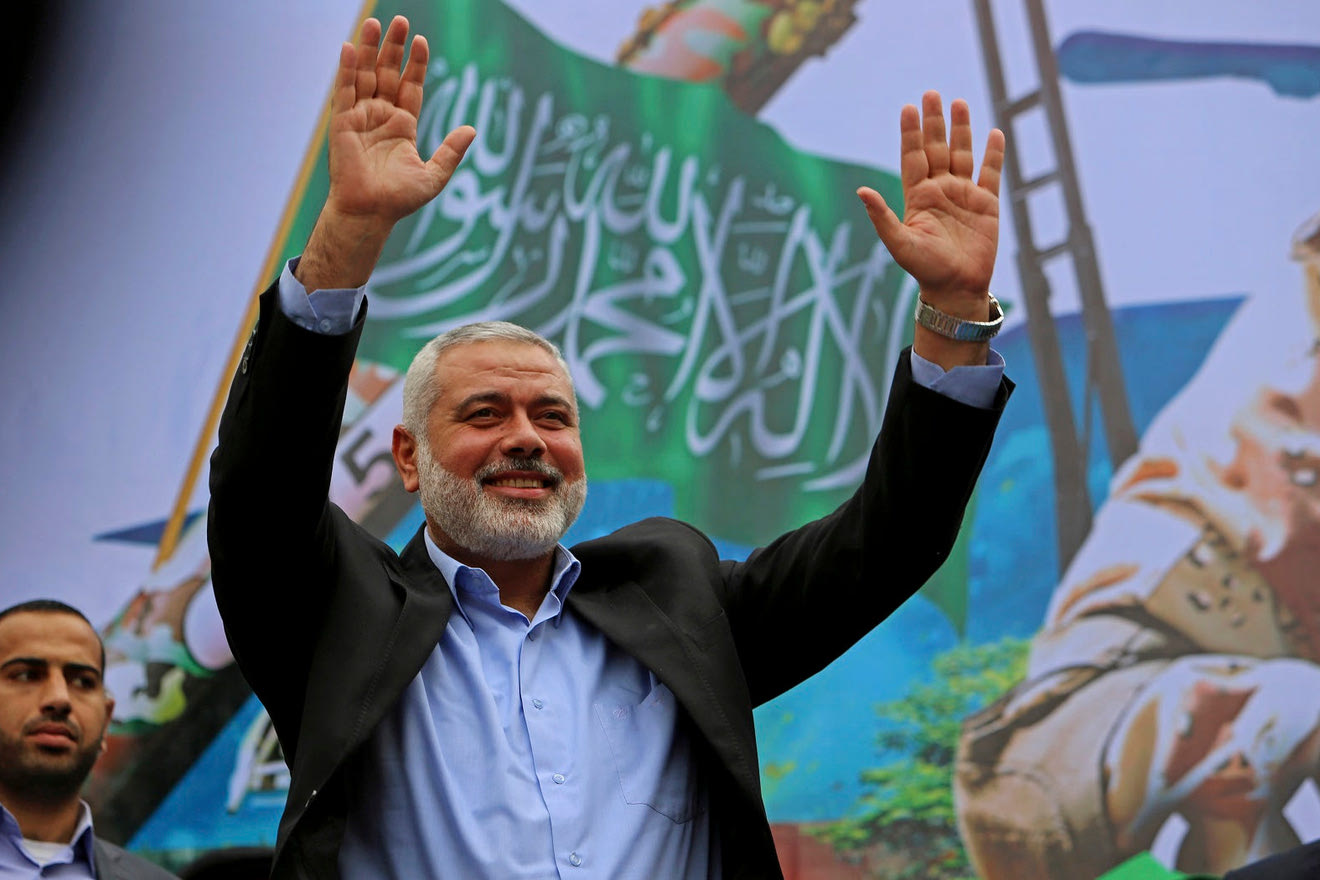 Ο ηγέτης της Χαμάς, Ισμαήλ Χανίγια