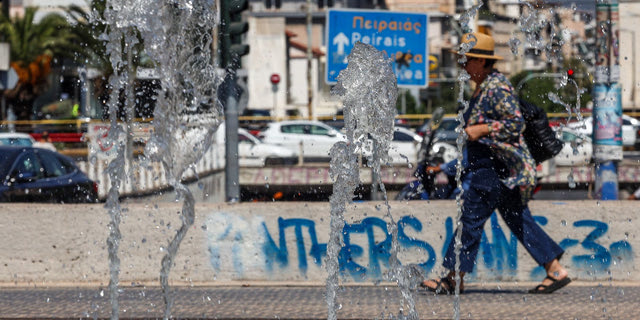 Ζεστός καιρός στην Αθήνα