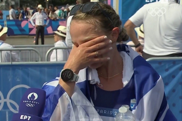 Αντιγόνη Ντρισμπιώτη: Βούρκωσε για την τελευταία της συμμετοχή σε Ολυμπιακούς Αγώνες – “Κλαίω δυο μέρες τώρα”
