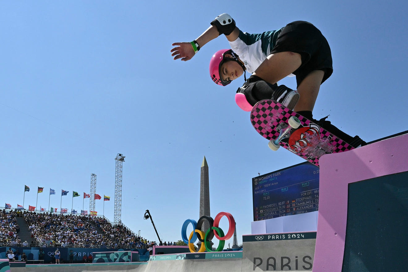 Η 14χρονη skater, Arisa Trew