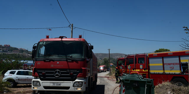 Πυροσβεστικό όχημα στην Εύβοια