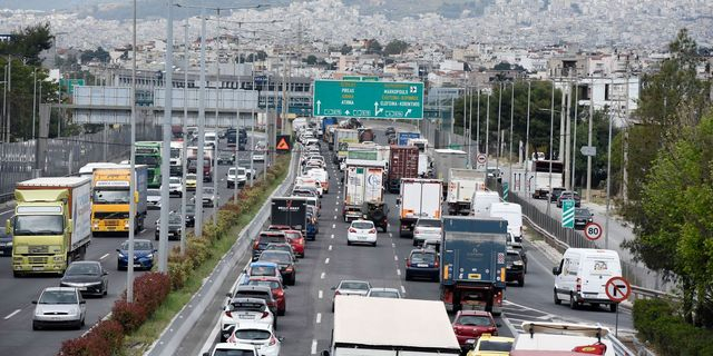 Μποτιλιάρισμα στη λεωφόρο Κηφισού