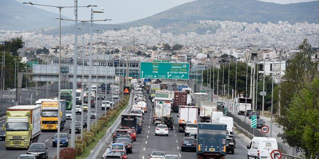 Μποτιλιάρισμα στη λεωφόρο Κηφισού