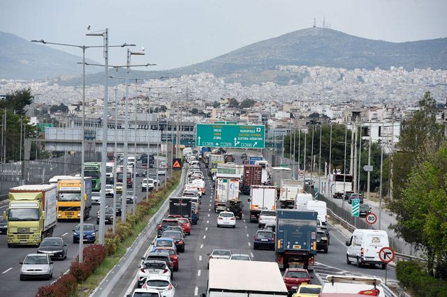 Μποτιλιάρισμα στη λεωφόρο Κηφισού