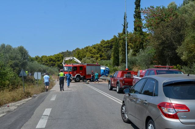 Μεσσηνία: Σύγκρουση απορριμματοφόρου με ΙΧ – Ένας νεκρός