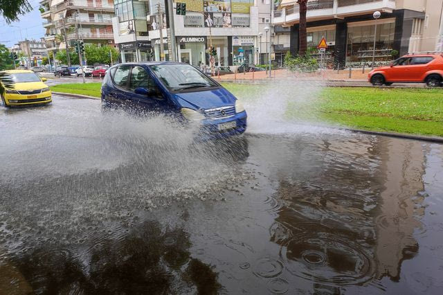 Βροχή στην Αθήνα