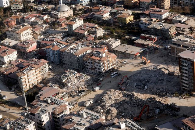 Από τον σεισμό στην Τουρκία. Εικόνα αρχείο